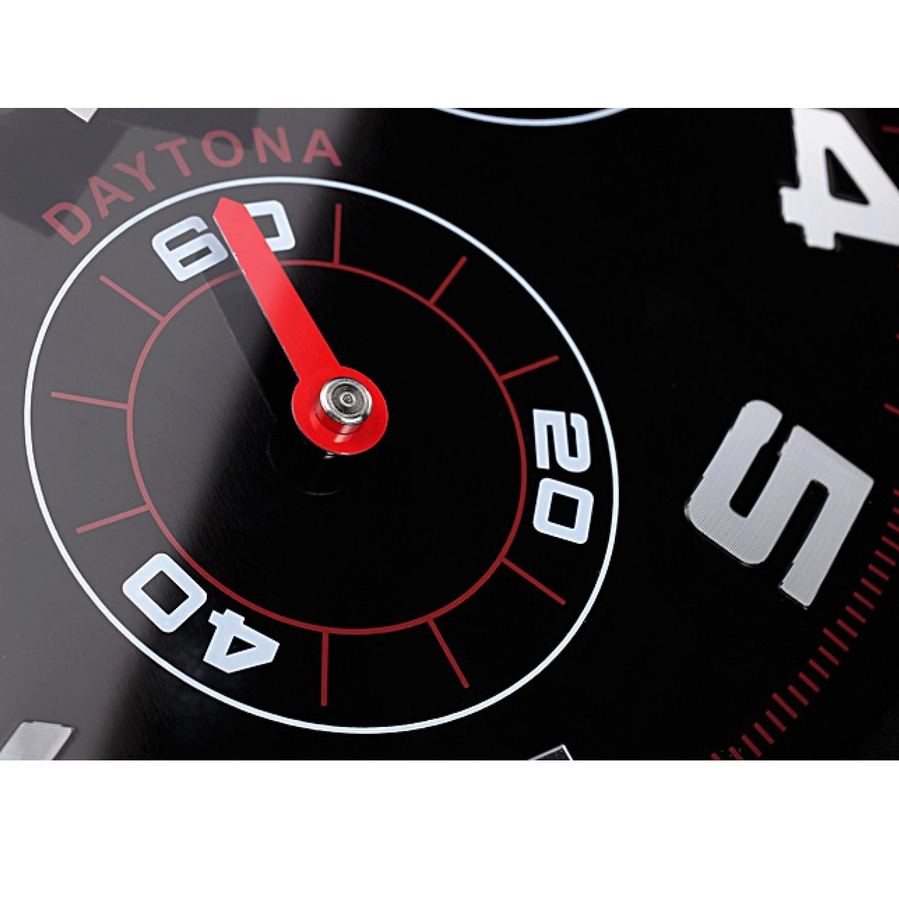 Rolex aaa copy Wall Rolex 621908 Daytona Cosmograph Clock Black-Red 0721